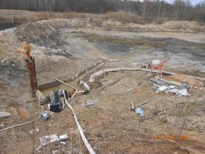 Изготовление и установка шахт водоспусков типа Монах - мой отчет фото и видео  - DSCN1862[1].JPG